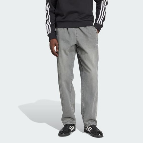 Adidas Adicolor Loose Track Pants Light Denim Stone Men's Size XL JW5920 NWT